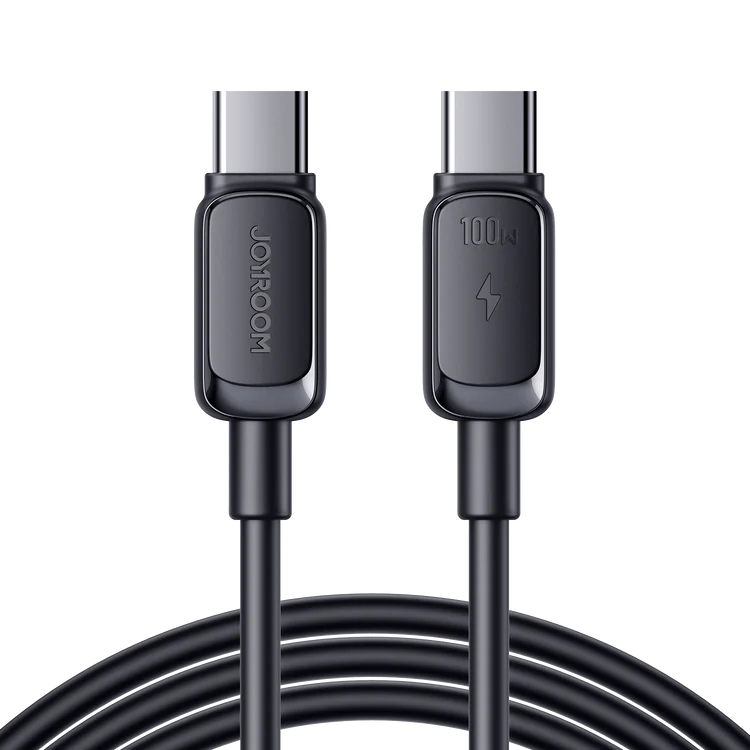 JoyRoom 60w USB Type C - C Fast Charging Data Cable | 1.2Mt Black