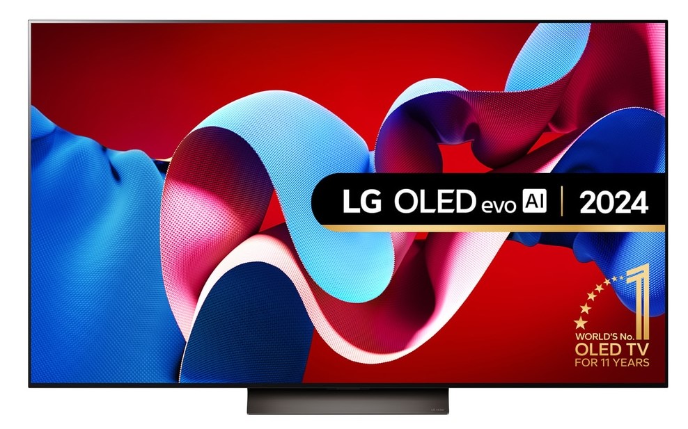 [OLED55C44LA.AEK] LG OLED 55" evo AI C4 4K Smart Television | OLED55C44LA