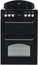 Leisure 60cm All Electric Ceramic Black Cooker