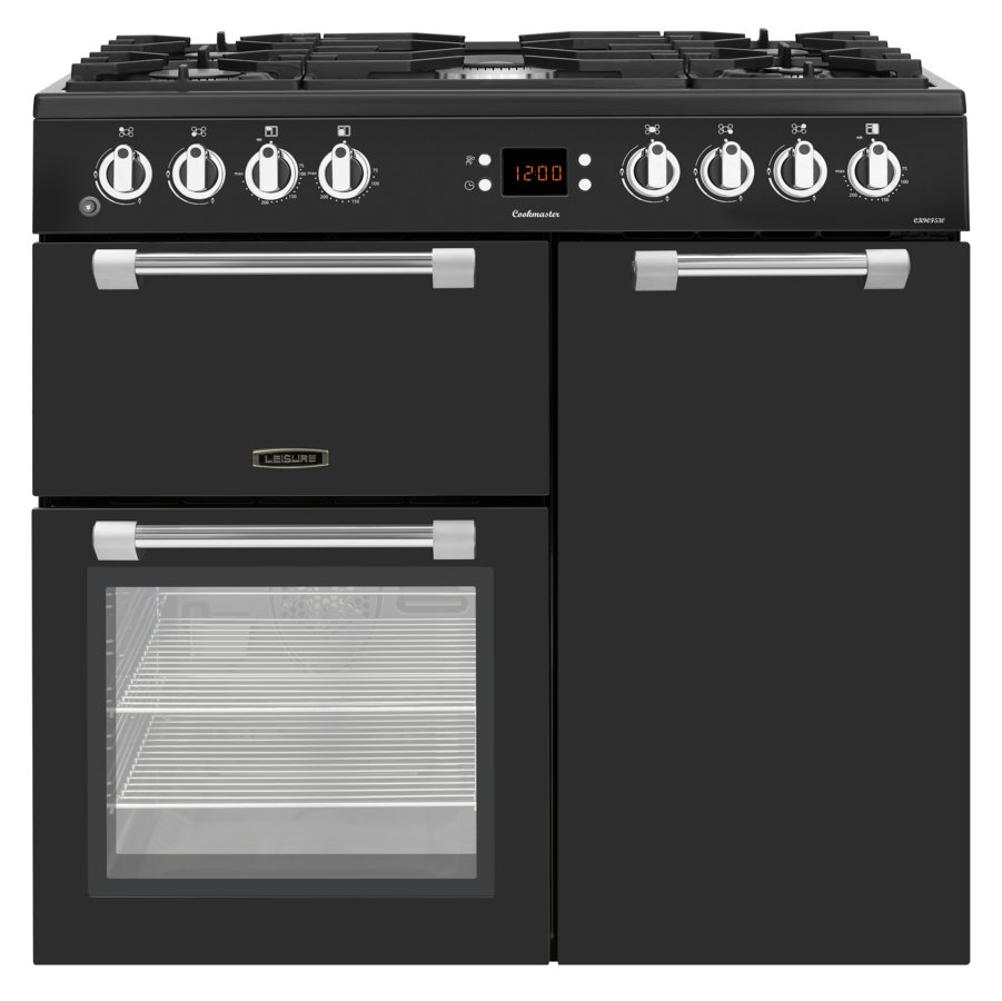 [CK90F530T] Leisure 90cm Dual Fuel Range cooker Anthracite
