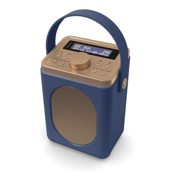 [LSHDABMIDUK] Majority Portable Bluetooth FM DAB Radio | Blue