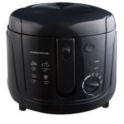 [980515] Morphy Richards Black Deep Fat Fryer