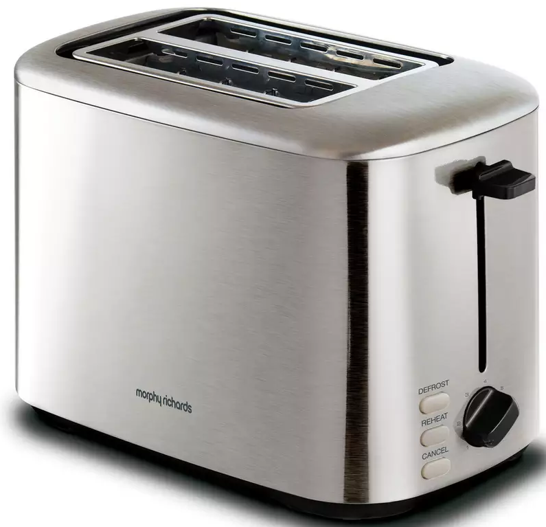 [222067] Morphy Richards Equip Steel Toaster
