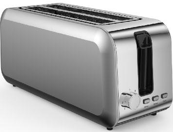 Morphy Richards Essentials 4 Slice Toaster | S/Steel