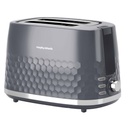 Morphy Richards Grey Hive 2 Slice Toaster
