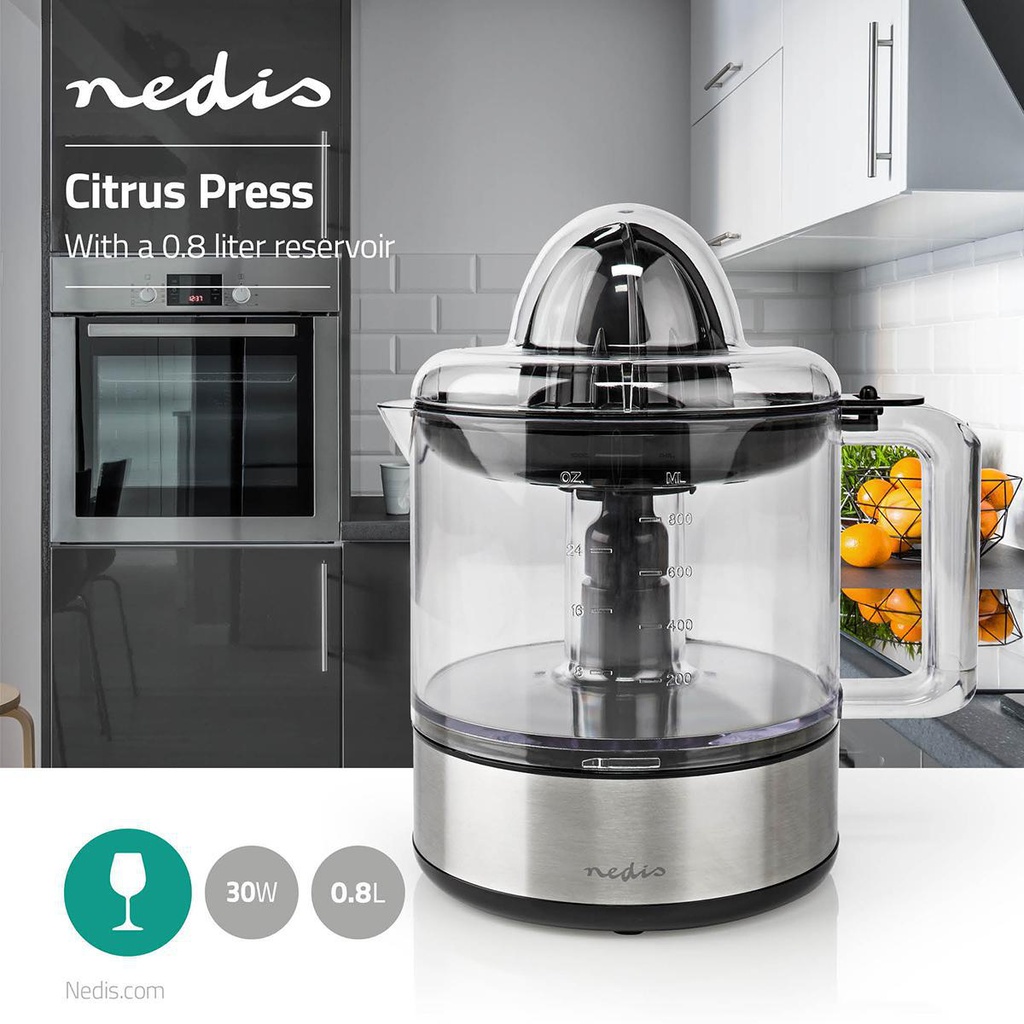 [328680] Nedis 800ml 30W citrus press Juicer