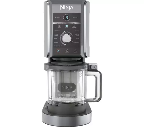 Ninja CREAMi Deluxe 10-in-1 Ice Cream and Frozen Drink Maker