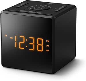 [TAR4500/10] Philips Dual Alarm Clock Radio c/w Wireless Charging
