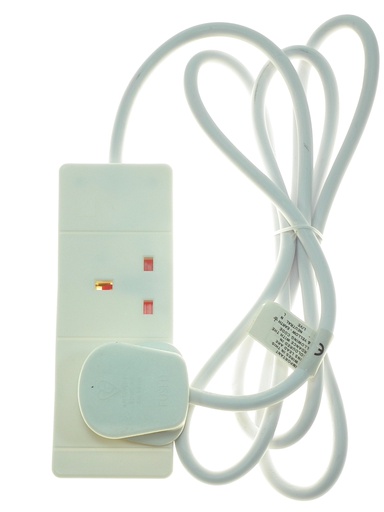 [2220] Powermaster 2 Gang 2 Metre 13A Extension Lead 1392-20