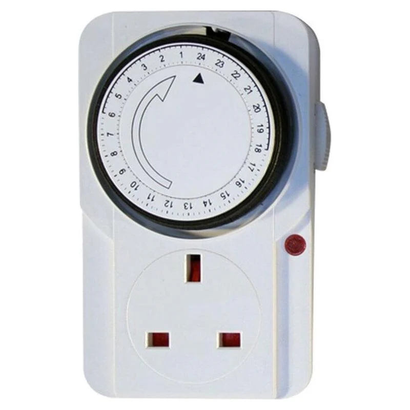 Powermaster 24 Hour Mechanical Plug in Timer