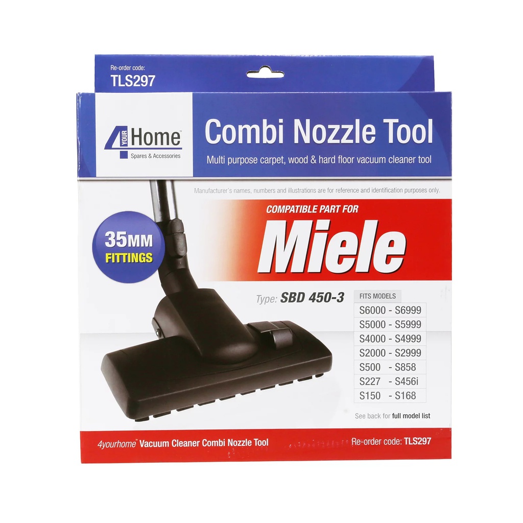 [TLS297] Qualtex | Miele Vacuum Cleaner Floor Tool