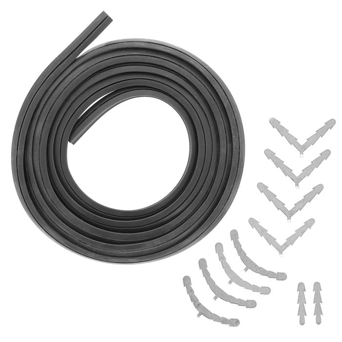 Qualtex | Universal 3/4 Sided Oven Door Seal c/w Clips
