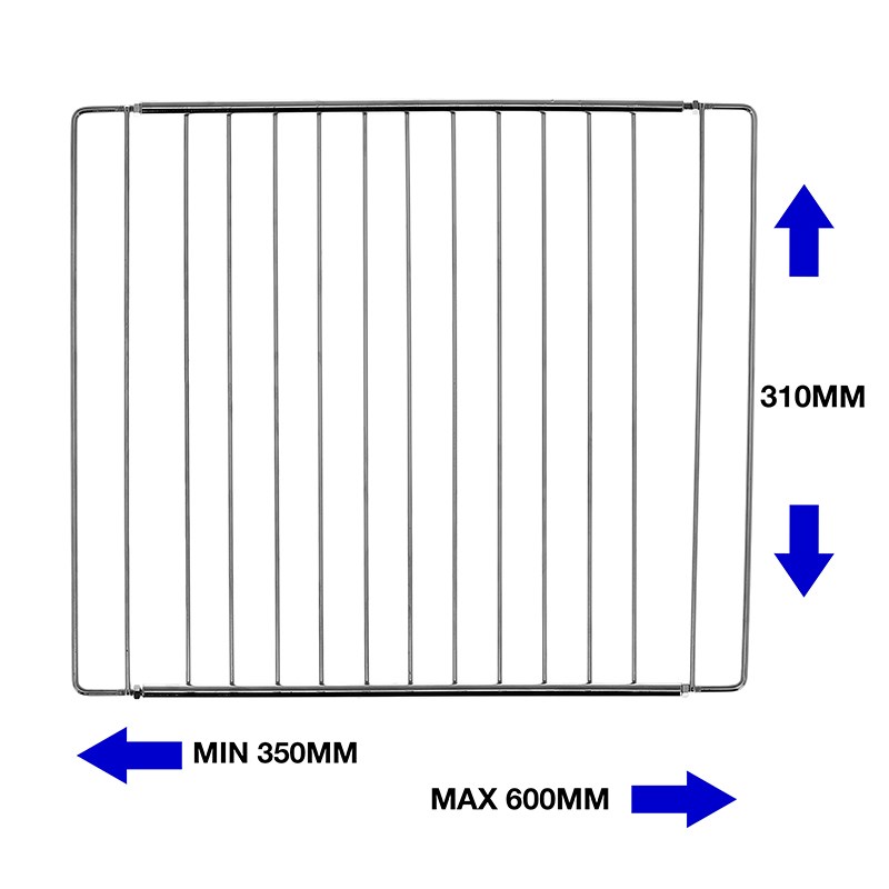[CS269] Qualtex | Universal Adjustable Oven Wire Rack Shelf