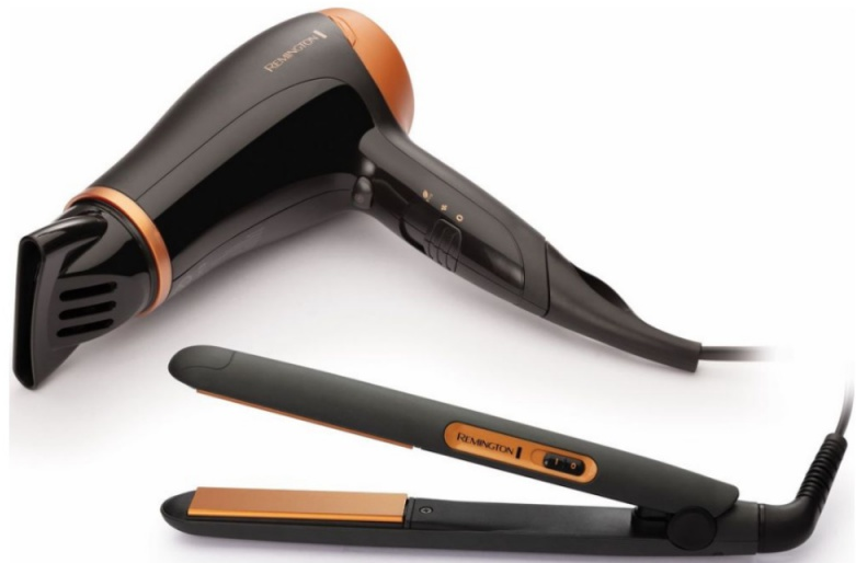 [D3012GP] Remington Professional Ionic Hair Dryer & Straightener Gift Set