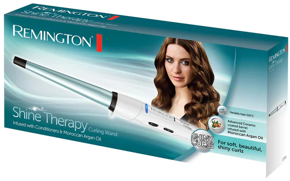 [Ci53W] Remington Shine Therapy Curling Wand