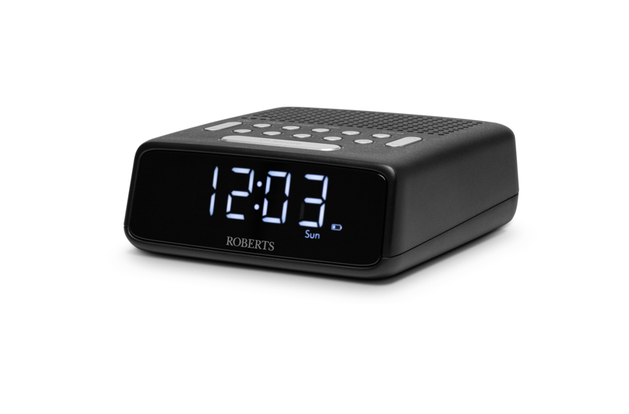 [ORTUSFMBK] Roberts Ortus Dual Alarm Clock Radio | Black