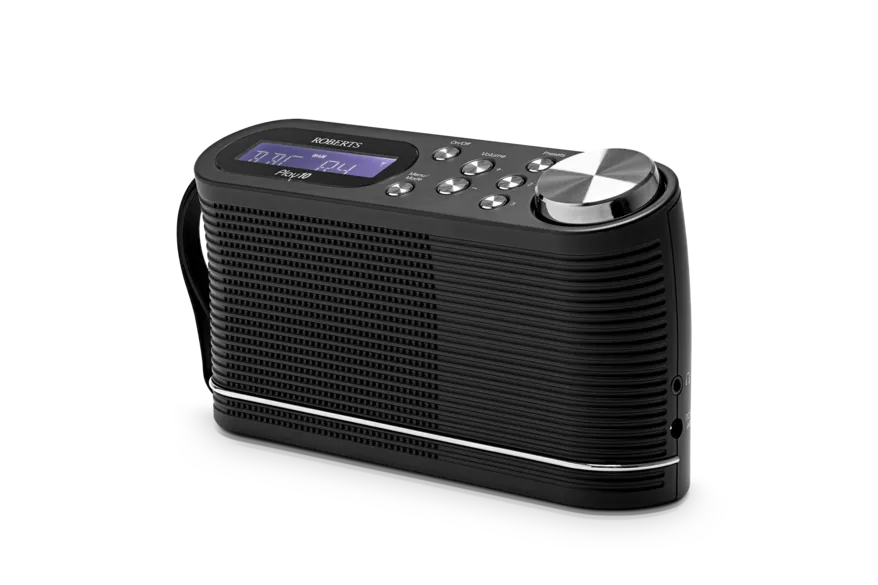 Roberts Play10 Portable Preset Radio | Black