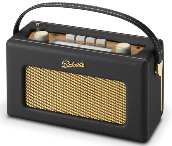 [R260BK] Roberts Revival Retro Portable Kitchen Radio | Black