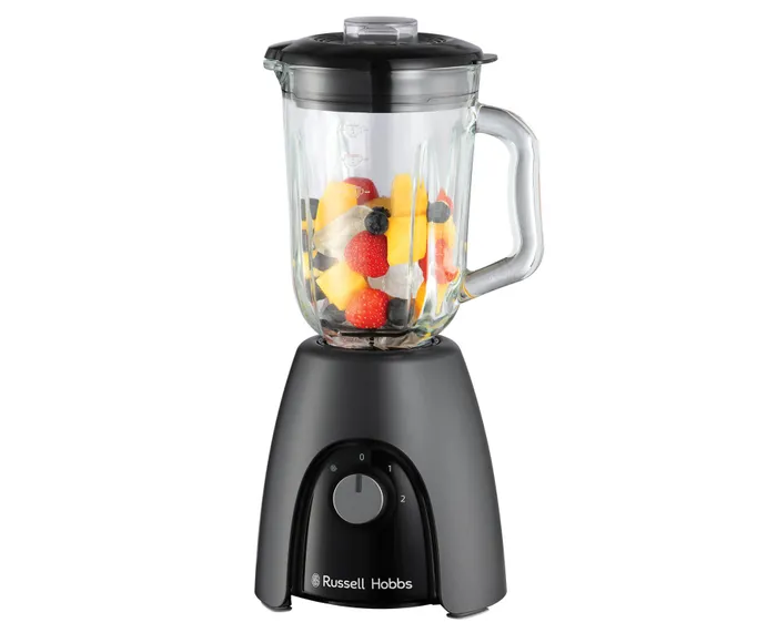 [27121] Russell Hobbs 'Desire' Charcoal Glass Jug Blender