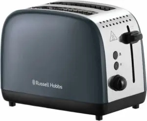 [26552] Russell Hobbs 2 Slice Stainless Steel Toaster  | Grey