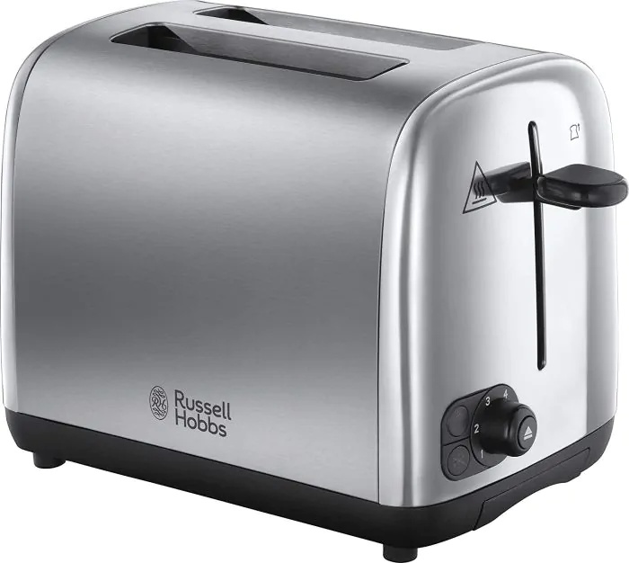 Russell Hobbs 2 slice Brushed Steel toaster