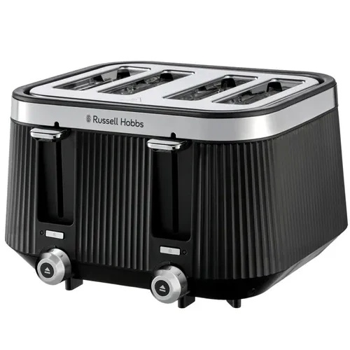 [26770] Russell Hobbs Bronte 4 Slice Toaster | Black