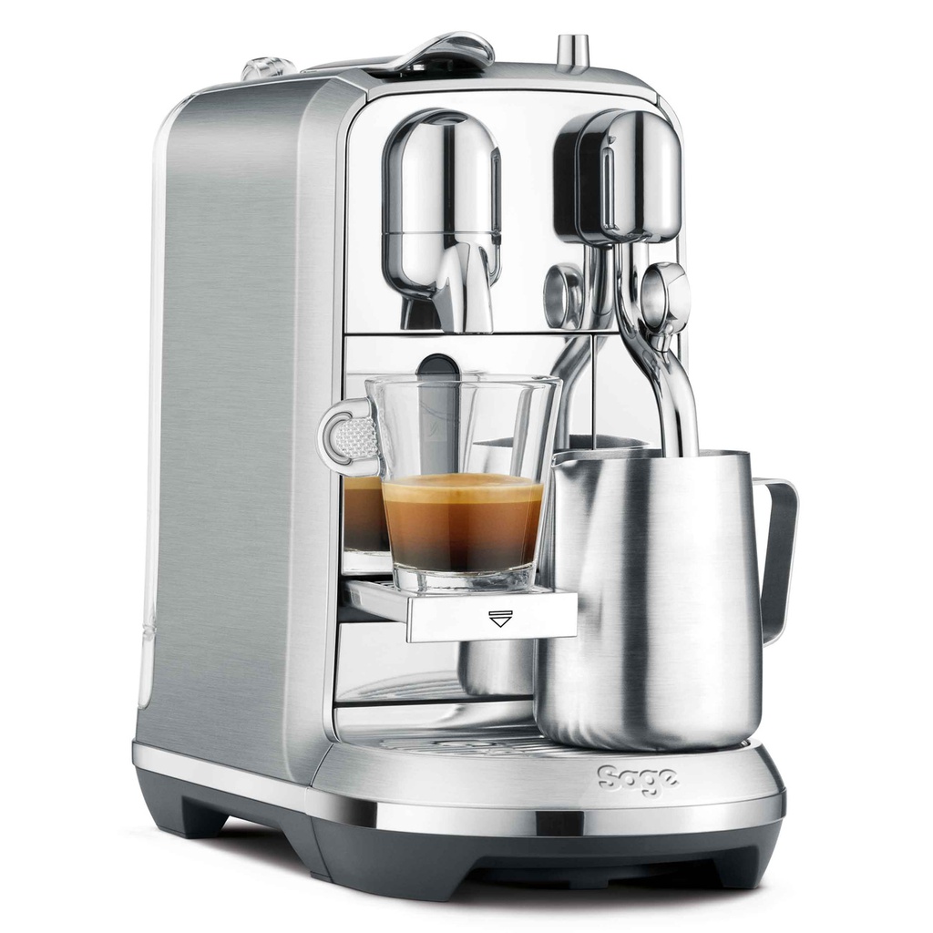 Sage Creatista® Plus Nespresso Coffee Machine | Brushed Stainless Steel