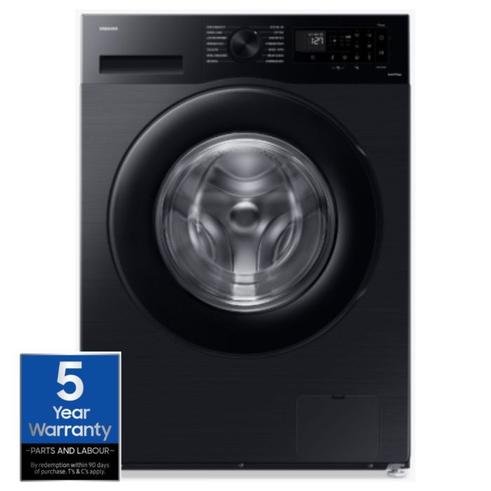 [WW90CGC04DABEU] Samsung 9kg 1400 Spin Series 5 Washing Machine | Black Graphite