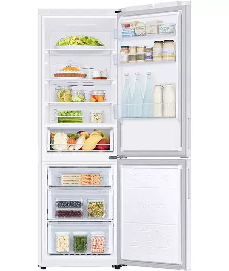 Samsung White Series 5 Frost Free SpaceMax Fridge Freezer