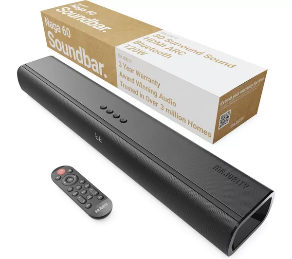 [1000003016] Majority NAGA60 120w Soundbar