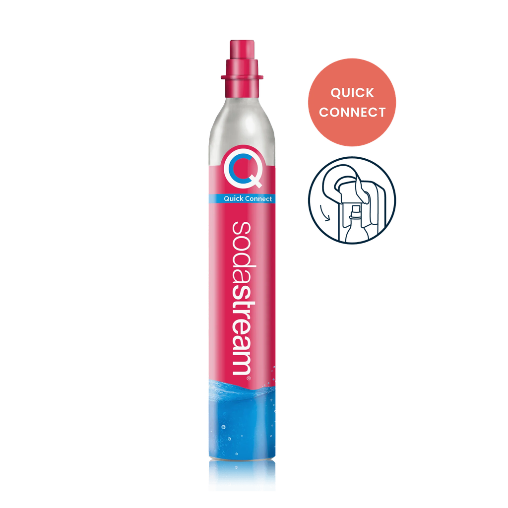 SodaStream Pink Quick Connect | Refill CO2 Gas Cylinder