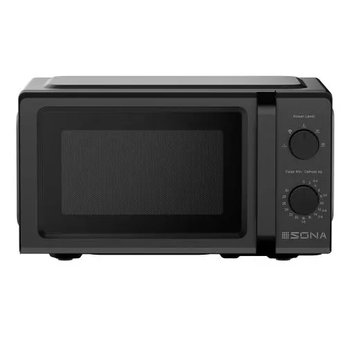 [980611] Sona 20 Litre 700w Black Microwave Oven