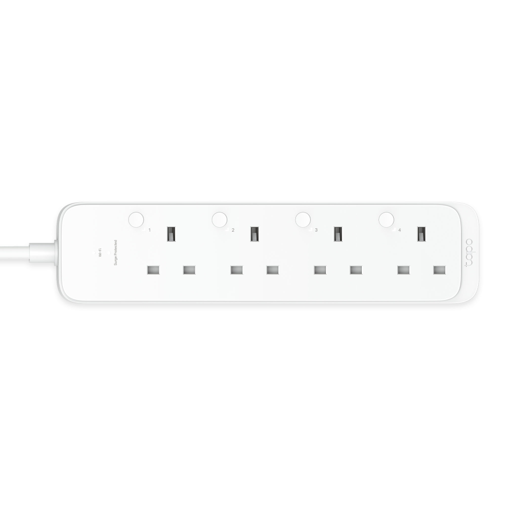 TP-LINK Tapo Smart Wi-Fi 4-Gang Power Extension Lead