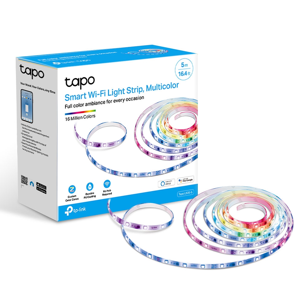 [TAPO L9205] TP-LINK Tapo Smart Wi-Fi Light Strip, Multicolor