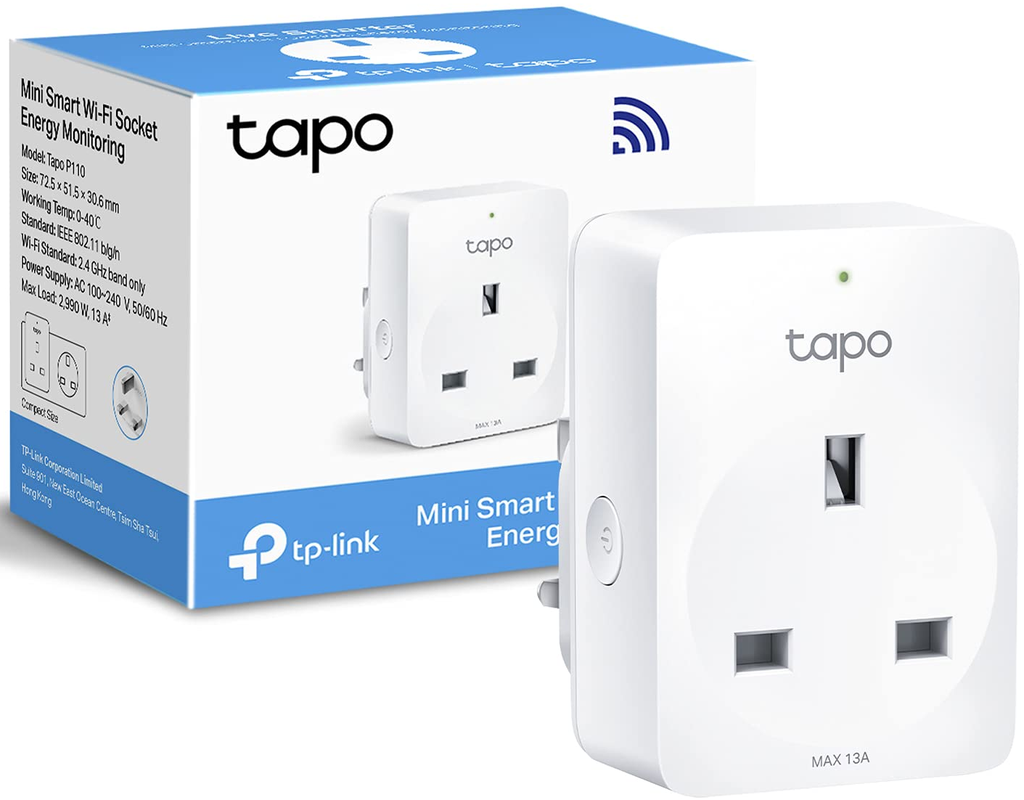 TP-Link Tapo Mini WiFi Smart Plug | Energy Monitor