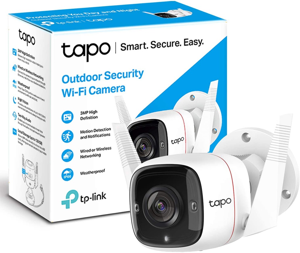 [TAPO C310] TP-Link Tapo Outdoor WiFi Smart Security Camera | 3MP