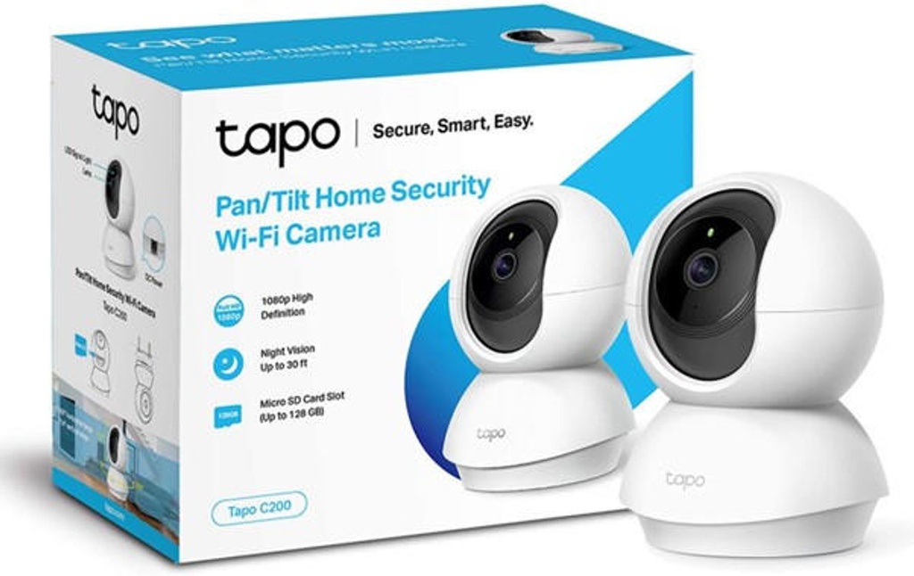 [TAPO C200] TP-Link Tapo Pan/Tilt Smart Security Camera | 3MP
