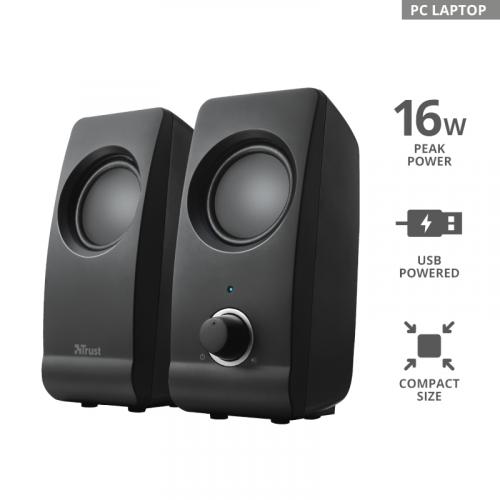 [T19595] Trust USB Speaker T17595