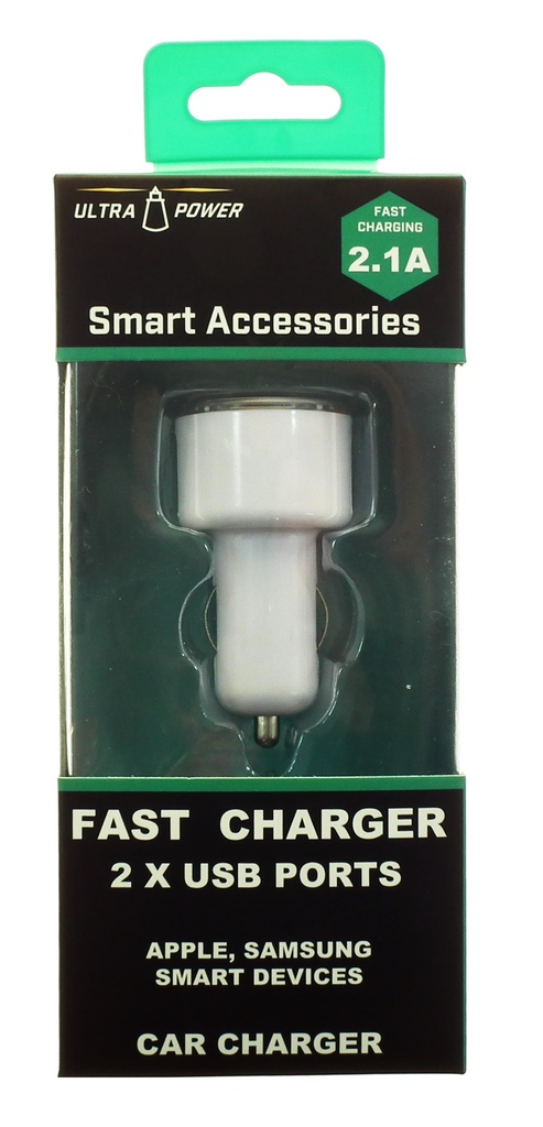 [AJL625] UltraPower Fast Charger Dual USB Car Charger