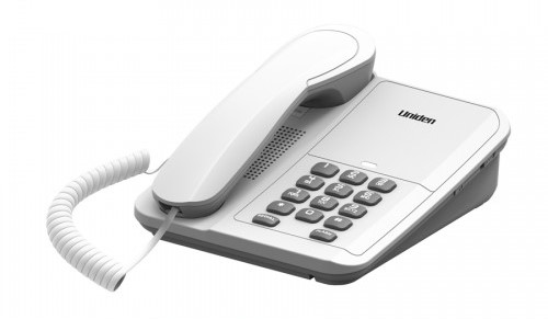 Uniden Corded Desk Phone | White