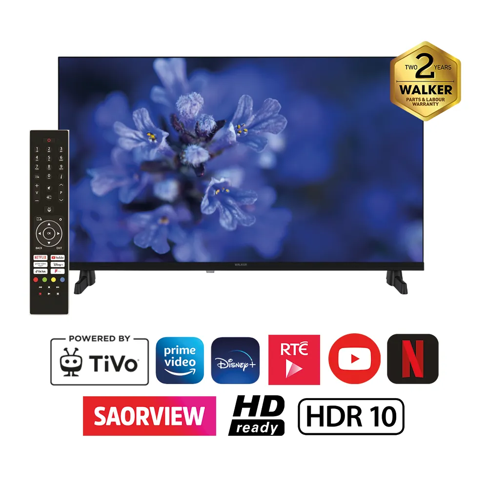 [WPS32261HD] Walker 32" Smart HD Ready, Satellite, TIVO Television
