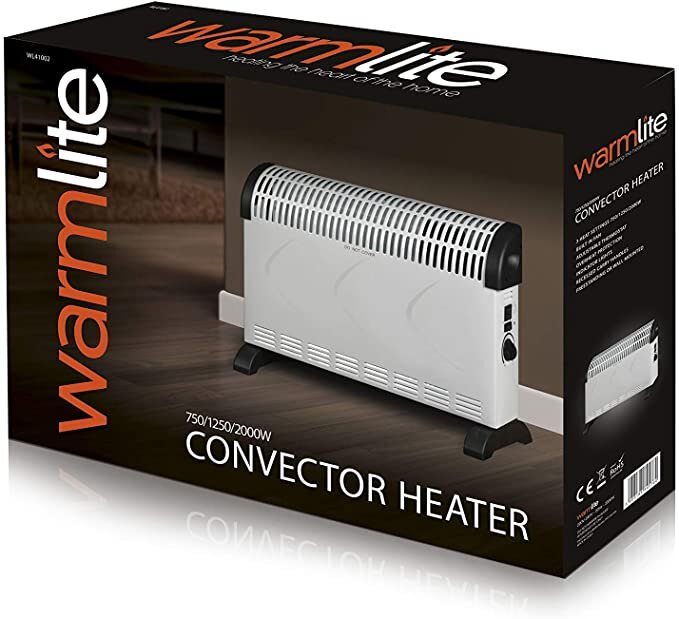 [WL41007] Warmlite 2kw Convector Heater c/w Thermostat