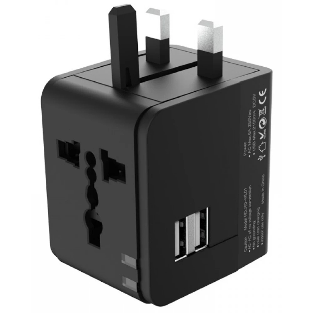 [WL01] XO Universal Multi-Country World Travel Adaptor