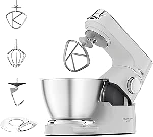 [KVC65.001WH] Kenwood 1200w Chef Mixer c/w 4.6 Ltr Bowl|White