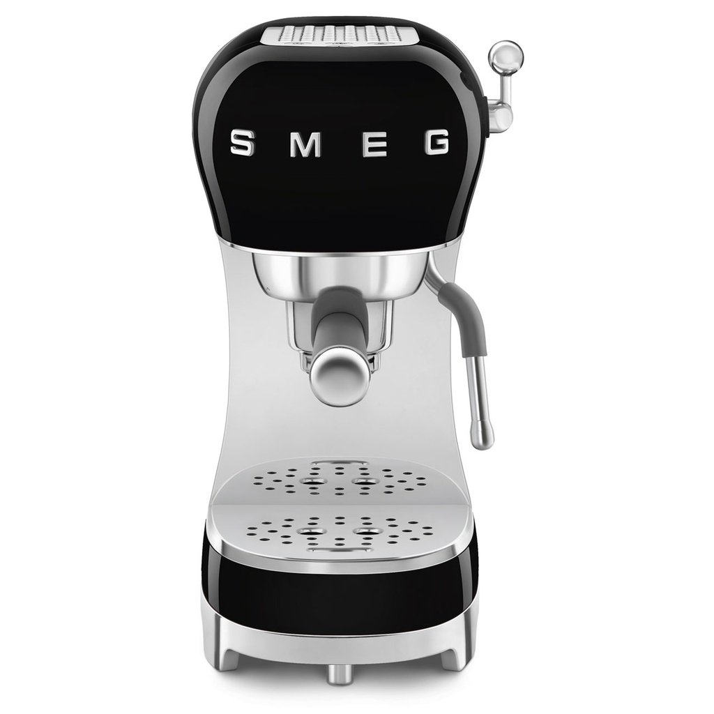 Smeg Retro 50's Style Espresso Coffee Machine with Pump | Black