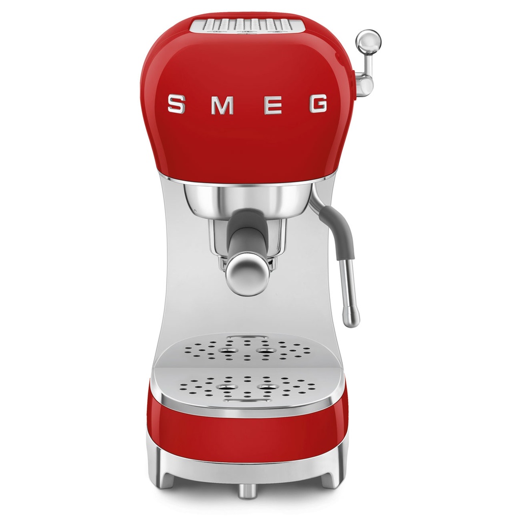 [ECF02RDUK] Smeg Retro 50's Style Espresso Coffee Machine with Pump | Red