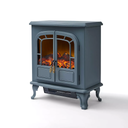 Warmlite Wingham Log Effect Stove Fire | Grey