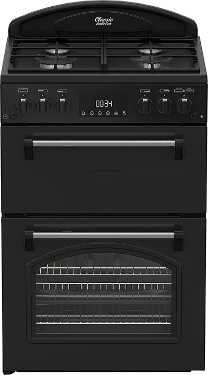 Leisure 60cm Gas Black Cooker (A)