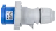 [EPL-0232] EBASEE CEE IP67 32A Plug Male 220V Blue