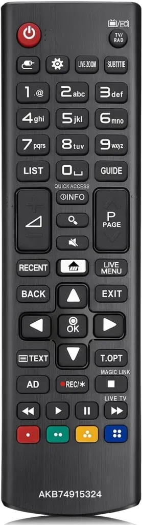 Replacement LG Remote with Smart Functions